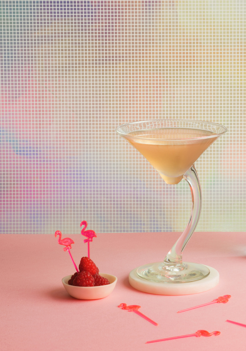 Flamingo cocktail