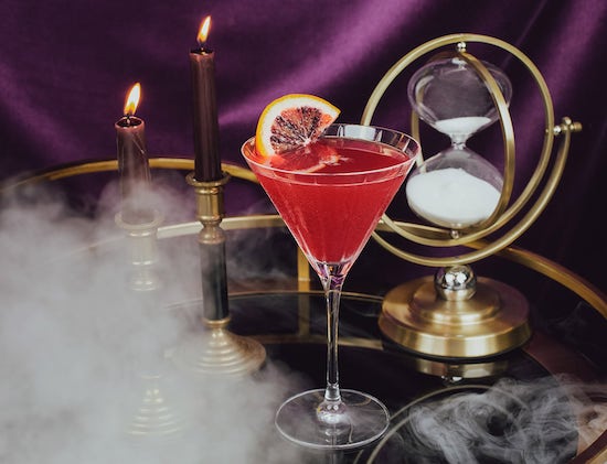 Blood Moon whiskey cocktail