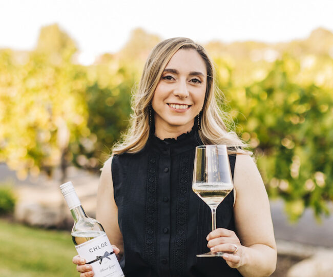 Ayca Revaz, the lead winemaker for Chloe Wine Collection
