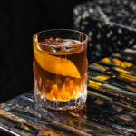 Waygu Old Fashioned cocktail