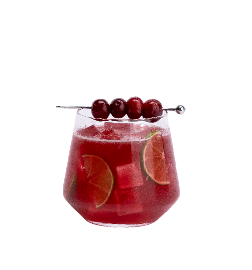 Cranberry Sage Smash cocktail