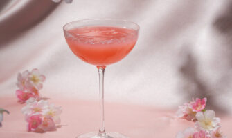 Sakura Spritz cocktail