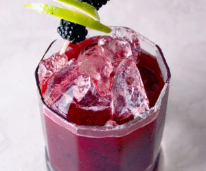 Blackberry Basil Spritzer